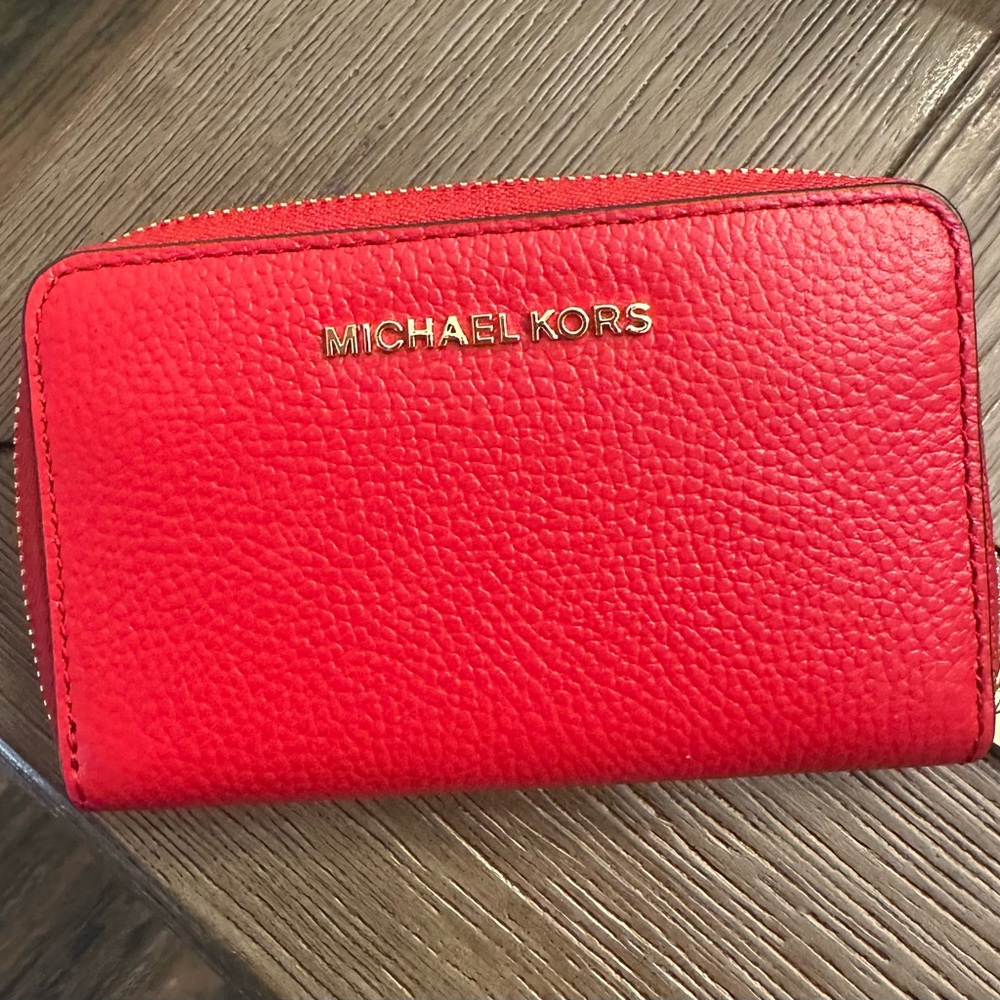 Michael Kors Red Wallet